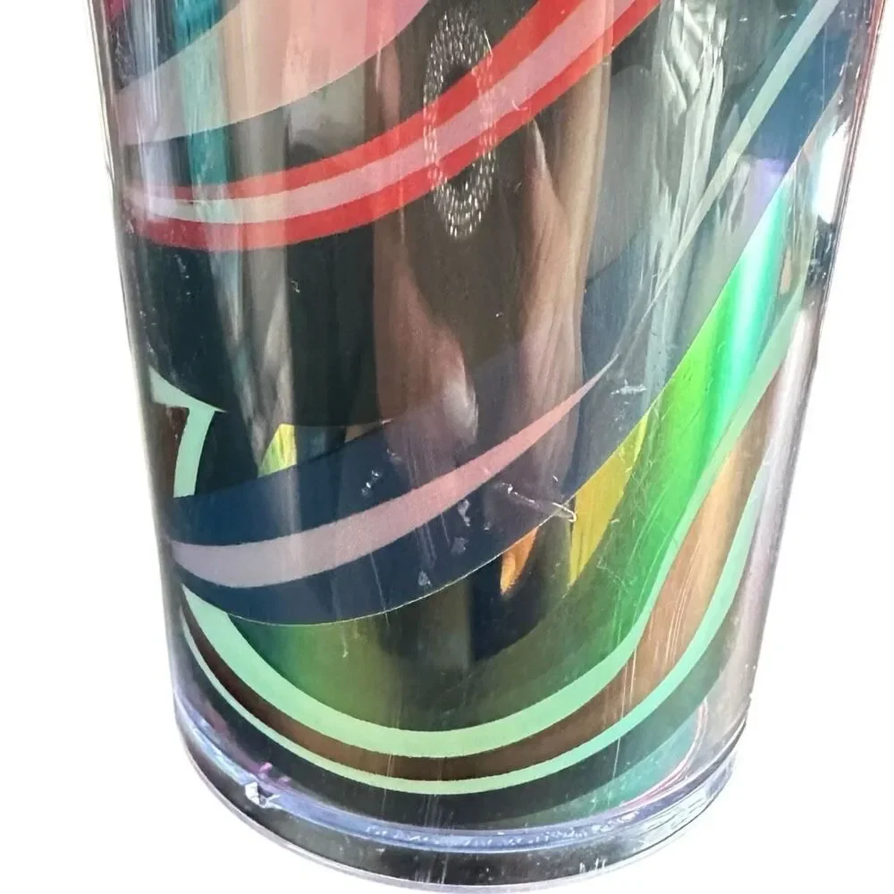 NWT Starbucks Holiday 2021 Limited Edition Swirl Tumbler with Straw - 24oz ***I